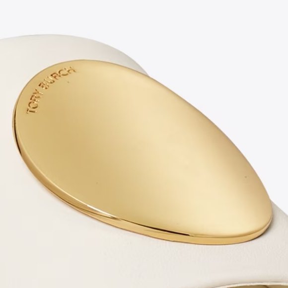 Tory Burch PATOS SLIDE Platform Sandals SUPER COMFY! 9.5 New Ivory Cream - Picture 13 of 14